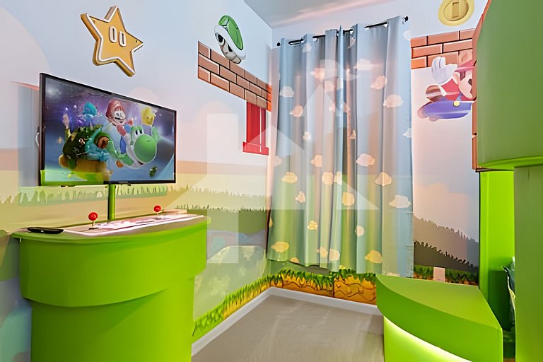 Casa 6Q Paradiso Grande. Piscina + Sala de Jogos