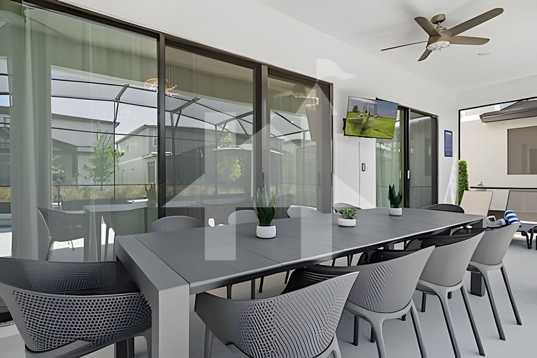 Luxuosa casa 6Q | perto da Disney, piscina priv.