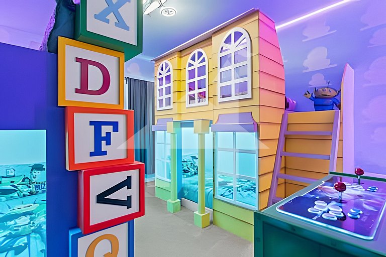 6164- Luxuosa casa 6Q | perto da Disney, piscina priv.
