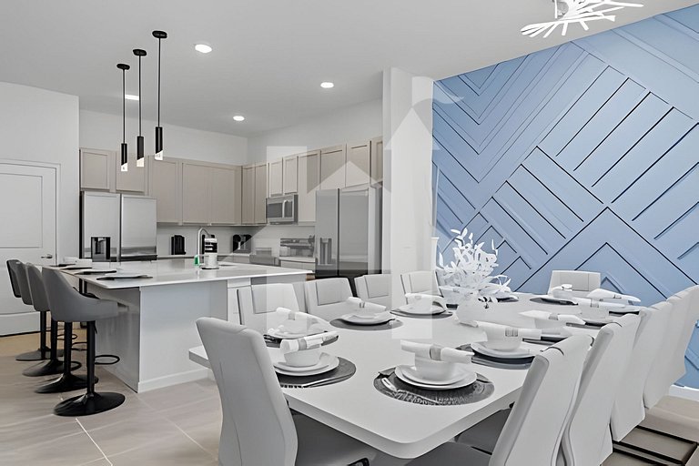 Luxuosa casa 6Q | perto da Disney, piscina priv.