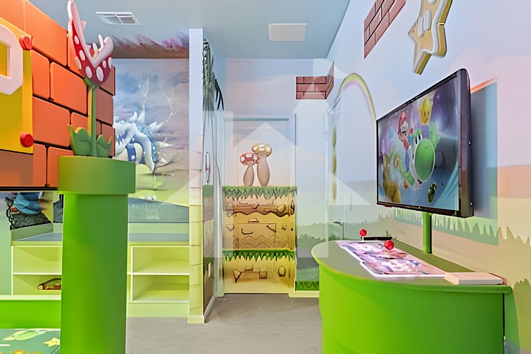 Casa 6Q Paradiso Grande. Piscina + Sala de Jogos