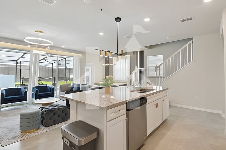 Luxury 5BR Home w/ Private Pool Near Disney
