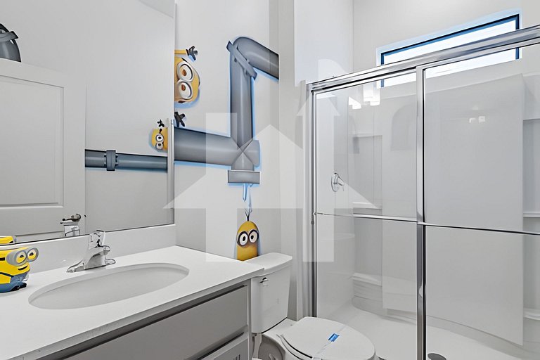 Casa 6Q Luxo c/ Piscina, Game Room e Cinema