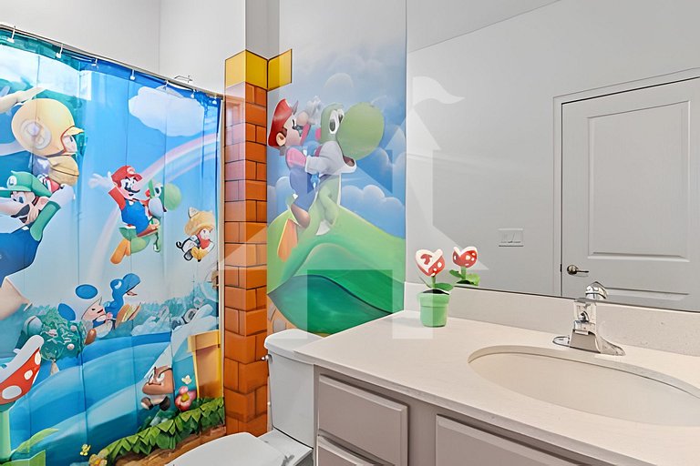 Casa 6Q Luxo c/ Piscina, Game Room e Cinema