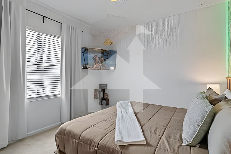 Casa 6Q Luxo c/ Piscina, Game Room e Cinema