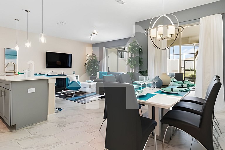 Townhouse 4Q em Storey Lake – 10 min da Disney