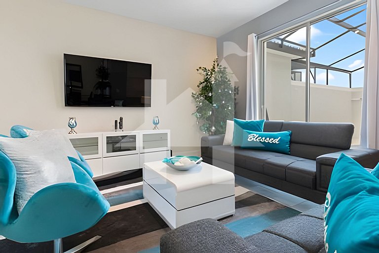 Townhouse 4Q em Storey Lake – 10 min da Disney