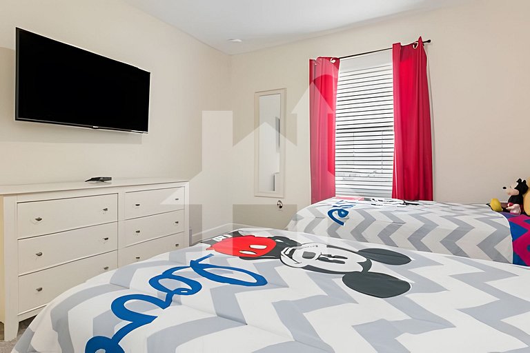 Casa de Férias Perto da Disney - 4 Quartos