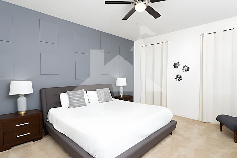 Casa de Férias Perto da Disney - 9 Quartos