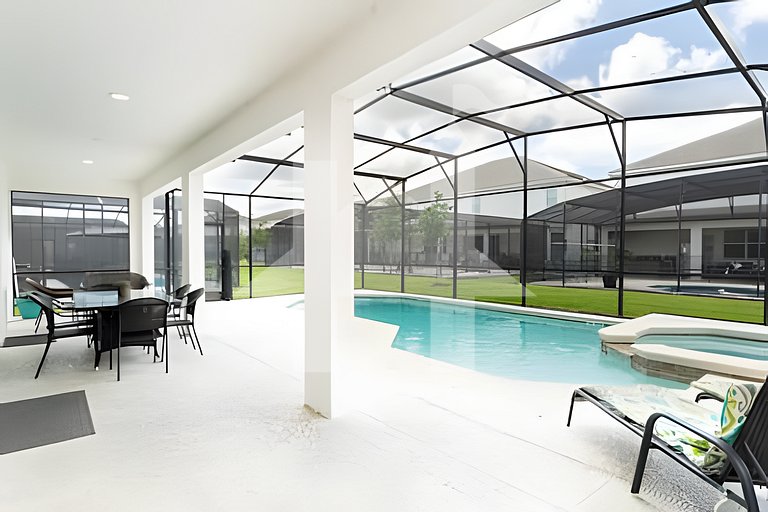 Casa de Férias Perto da Disney - 9 Quartos