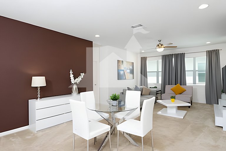 Casa de Férias Perto da Disney - 9 Quartos