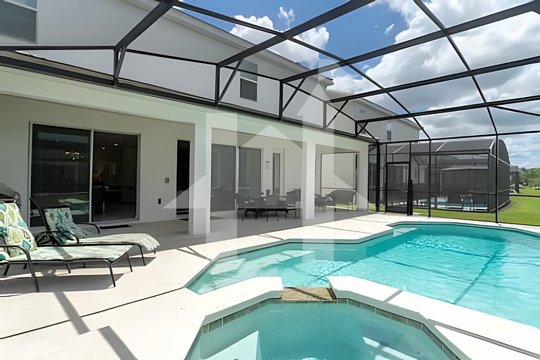 Casa de Férias Perto da Disney - 9 Quartos