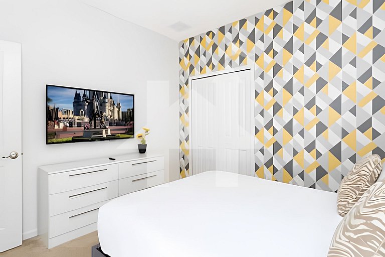 Casa de Férias Perto da Disney - 9 Quartos