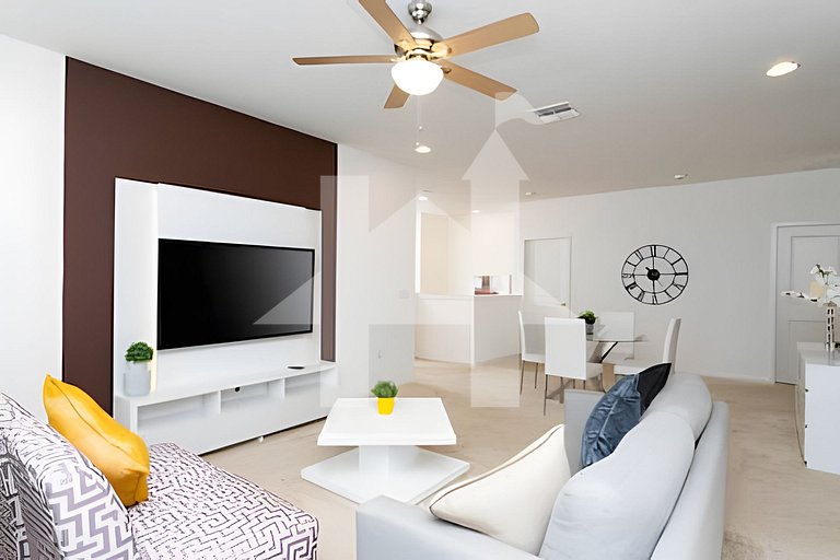 Casa de Férias Perto da Disney - 9 Quartos