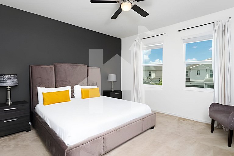 Casa de Férias Perto da Disney - 9 Quartos