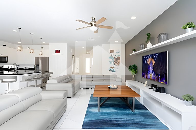 Casa de Férias Perto da Disney - 9 Quartos