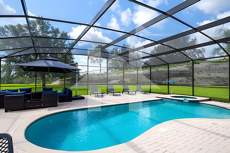 6BD/4BA Windsor Luxury Villa | Game Room & Pool