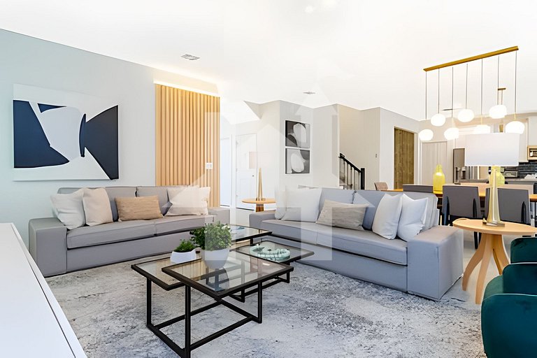 Villa Moderna 6Q no Champions Gate c/ Piscina Priv