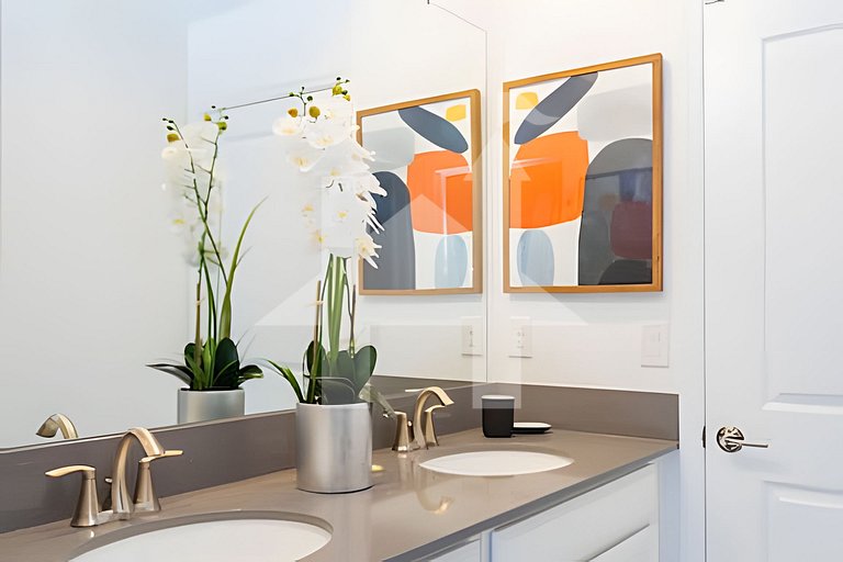 Villa Moderna 6Q no Champions Gate c/ Piscina Priv