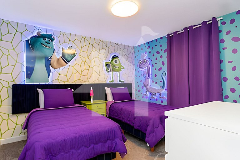 Villa Moderna 6Q no Champions Gate c/ Piscina Priv