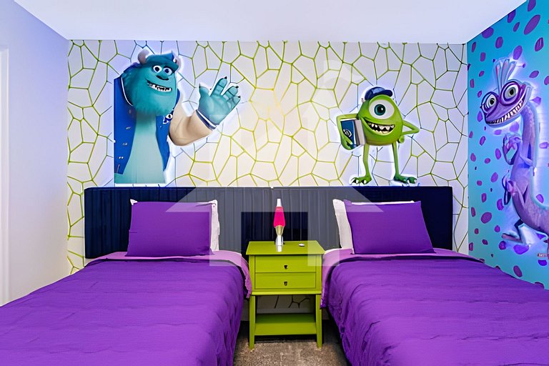 Villa Moderna 6Q no Champions Gate c/ Piscina Priv