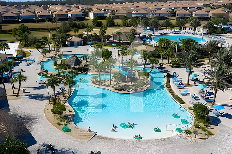 Villa Moderna 6Q no Champions Gate c/ Piscina Priv