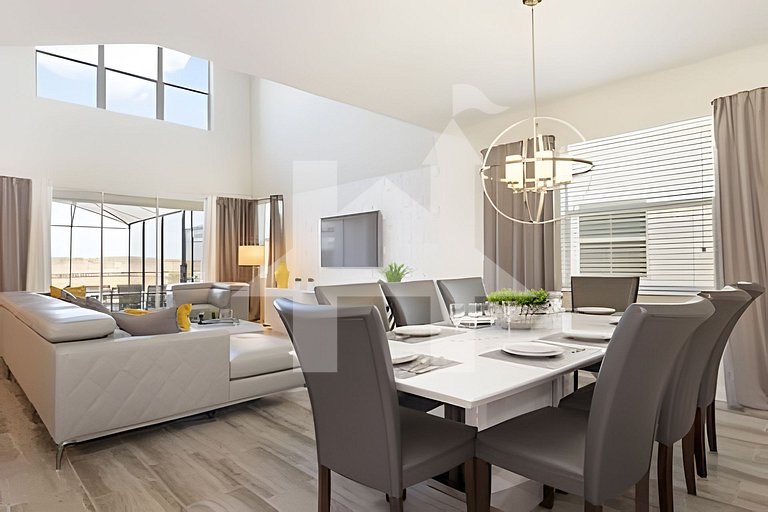 Resort Villa with Heated Pool and Ping Pong Table