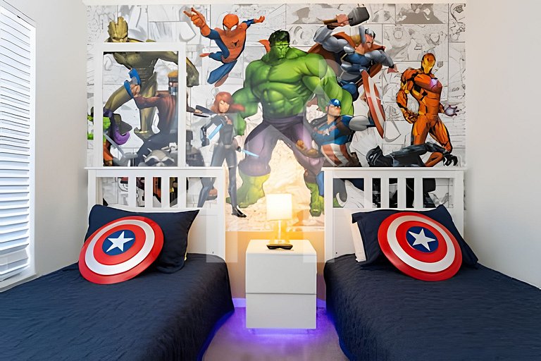 Disney 4BR Home + Pool & Themed Bedrooms