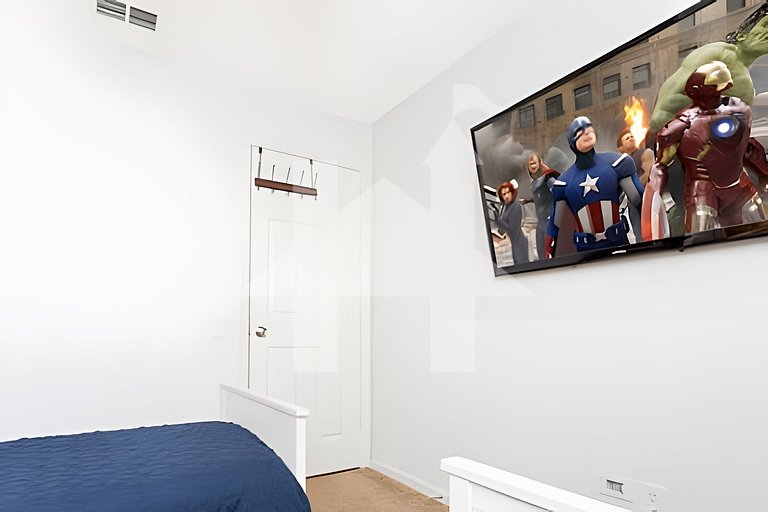 Casa 4Q Disney c/ Piscina e Quartos Temáticos