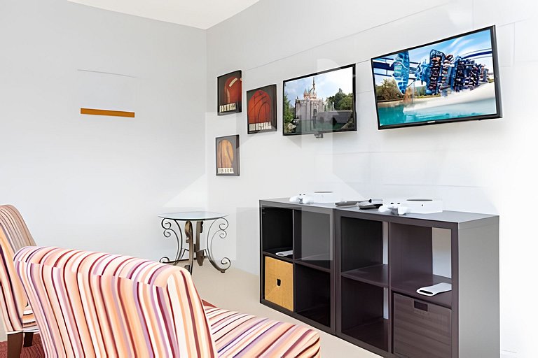 Casa 4Q Disney c/ Piscina e Quartos Temáticos