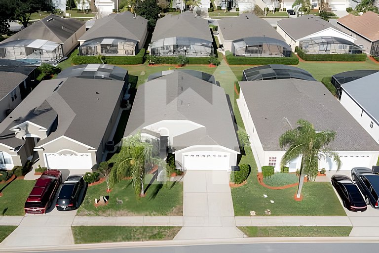 Casa 4Q Disney c/ Piscina e Quartos Temáticos