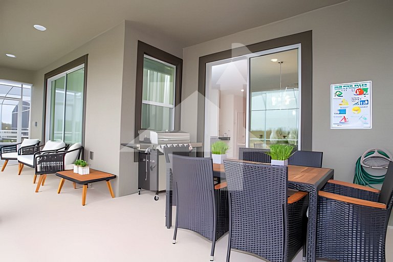 Casa Luxo 6Q em Champions Gate + Resort