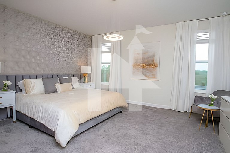 Casa Luxo 6Q em Champions Gate + Resort