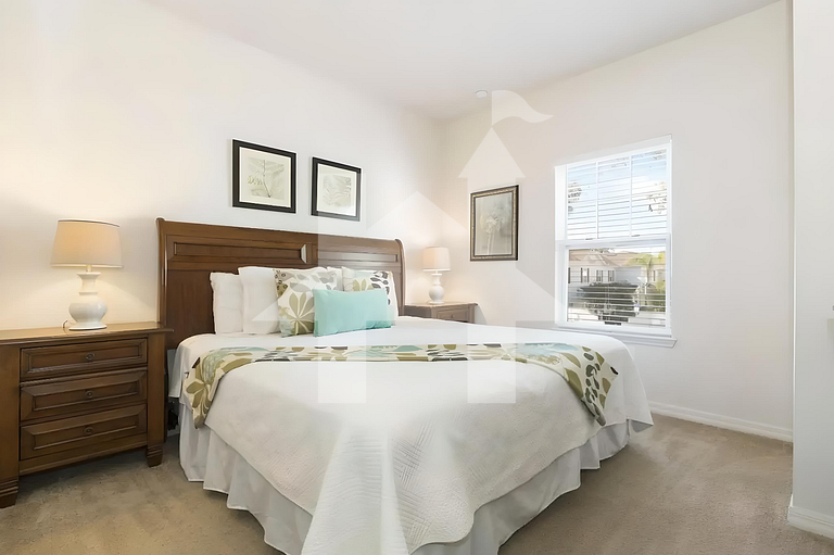 Aconchegante casa de 3 Quartos com Acesso ao resort, Próxima