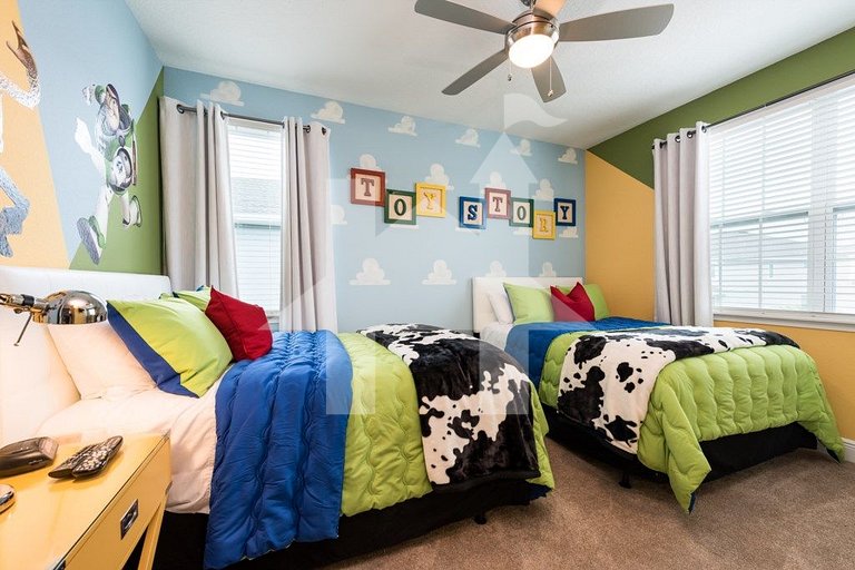 Casa de Férias Perto da Disney - 9 Quartos