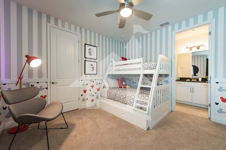 Casa de Férias Perto da Disney - 9 Quartos