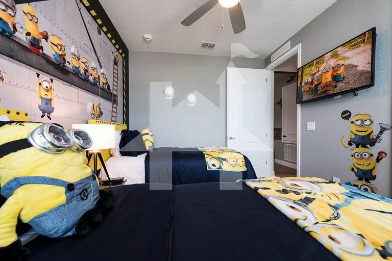 Casa de Férias Perto da Disney - 9 Quartos