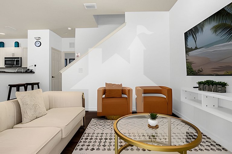 Casa 4Q c/ Piscina e Clubhouse — 10min da Disney