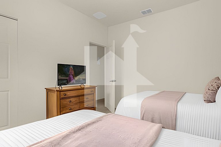 Casa 4Q c/ Piscina e Clubhouse — 10min da Disney