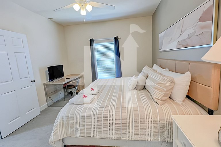 Casa 4Q perto da Disney c/ Resort e Padaria