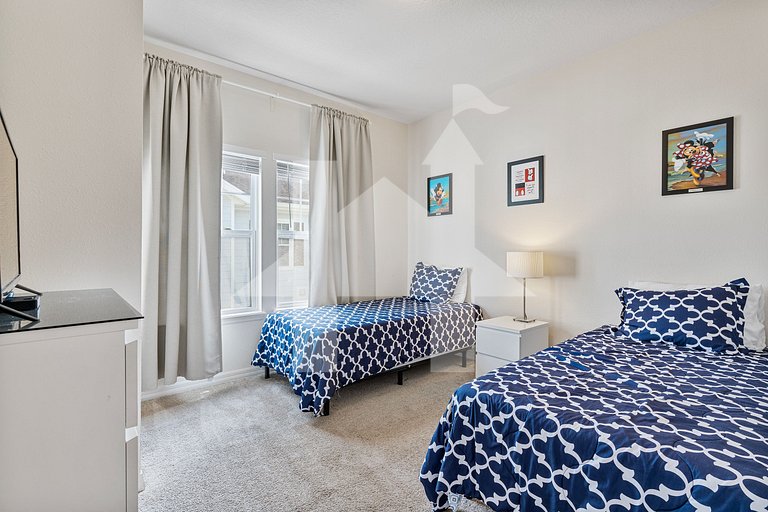 4BR Villa w/ Clubhouse – 10 Min to Disney