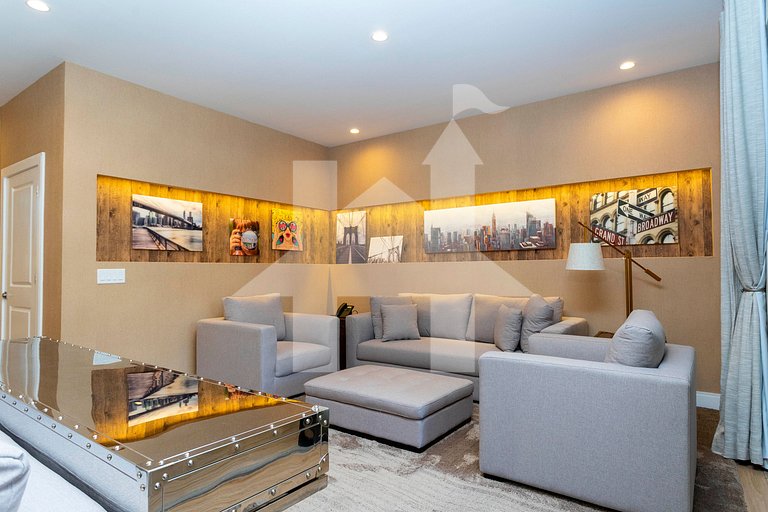 Casa 3Q c/ Área de Churrasco – Próx. Disney