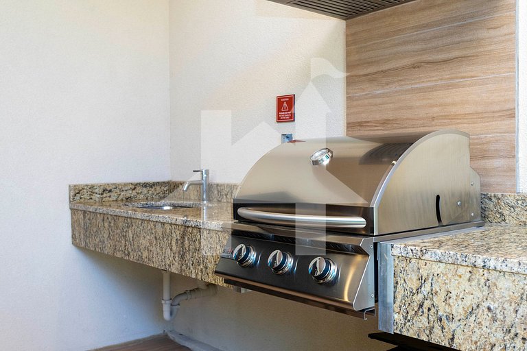 Casa 3Q c/ Área de Churrasco – Próx. Disney