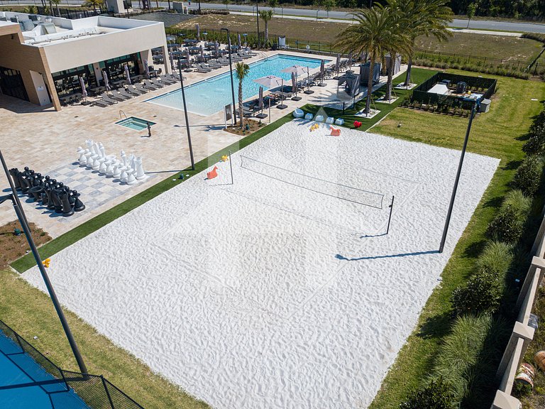 Casa 3Q c/ Área de Churrasco – Próx. Disney