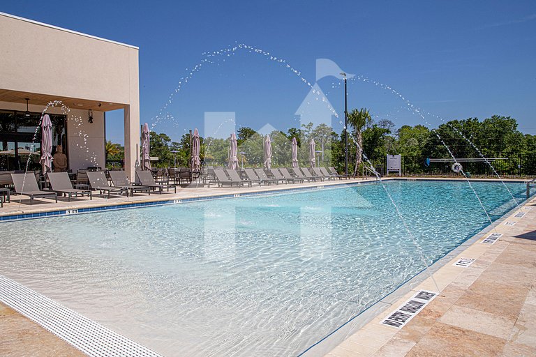 Casa 3Q c/ Área de Churrasco – Próx. Disney