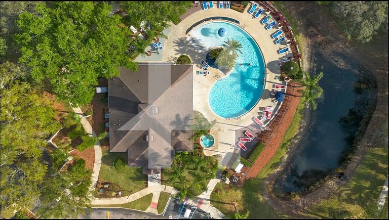 Casa 4Q + Sala de Jogos – 15 min da Disney