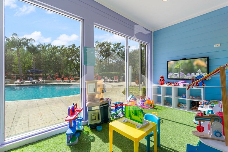 Casa 4Q + Sala de Jogos – 15 min da Disney