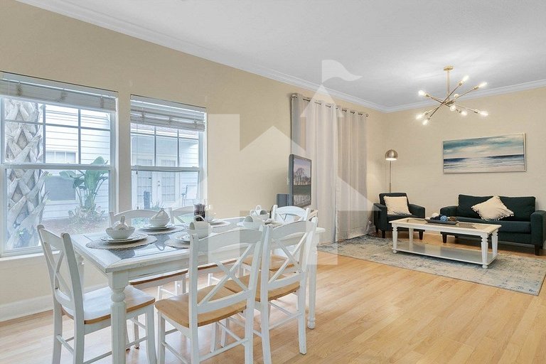 Casa 4Q + Sala de Jogos – 15 min da Disney