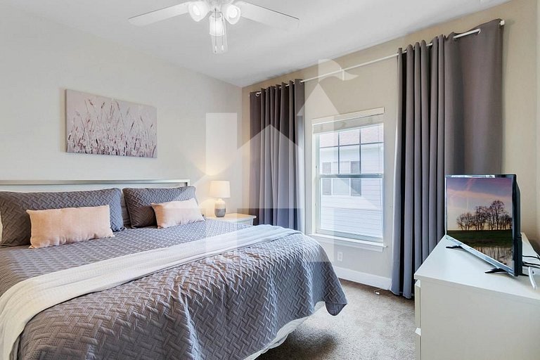 Casa 4Q + Sala de Jogos – 15 min da Disney