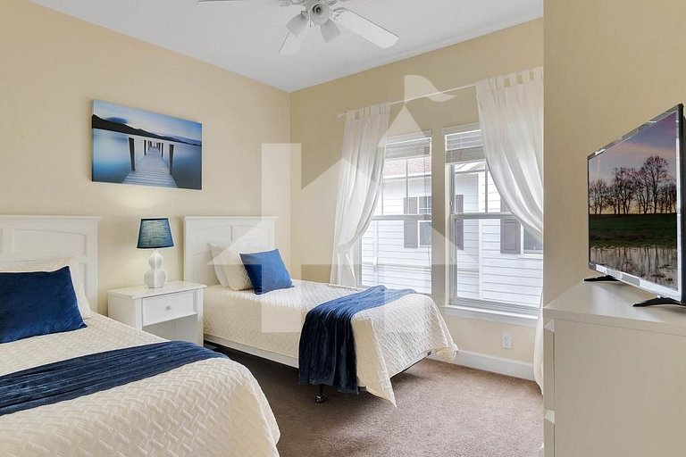 Casa 4Q + Sala de Jogos – 15 min da Disney